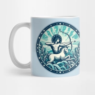 "Celestial Bliss: Sagittarius Unleashed" - Zodiac Horoscope Star Signs Mug